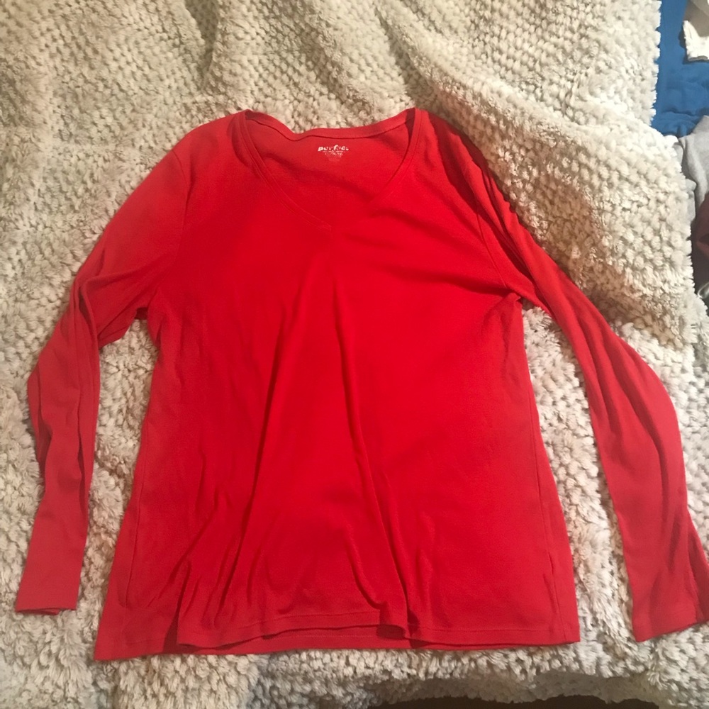 Old Navy, red, 2X, soft long sleeved shirt